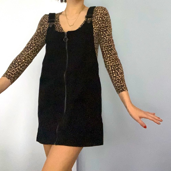 Forever 21 Dresses & Skirts - Black Denim Overall dress
